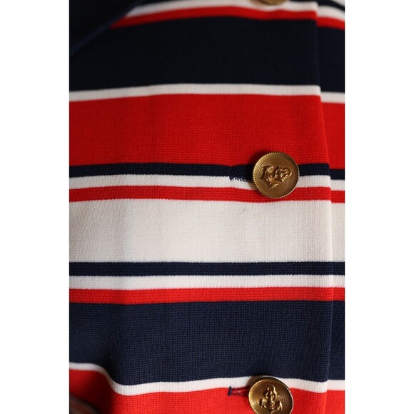 Vintage 60s 70s James Kenrob Nautical Mod Button Down Butterfly Collar Shirt 8 - Picture 7 of 13